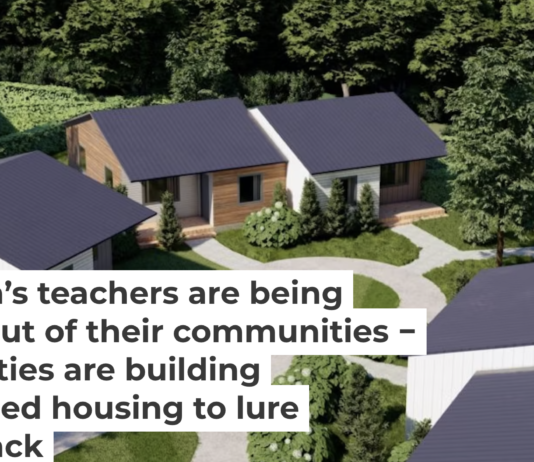 Developers of Wendy’s Village, an affordable housing complex planned for teachers in Colorado Springs, Colo., completed their first homes in July 2025. WeFortify